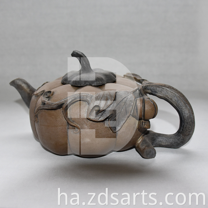 Teapot Medium Pumpkin Pot